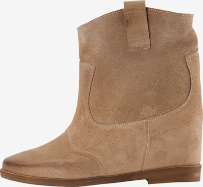 usha BLUE LABEL Bottes de cowboy en beige foncé, Vue avec produit