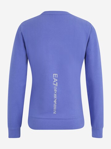 Sweat-shirt EA7 Emporio Armani en violet