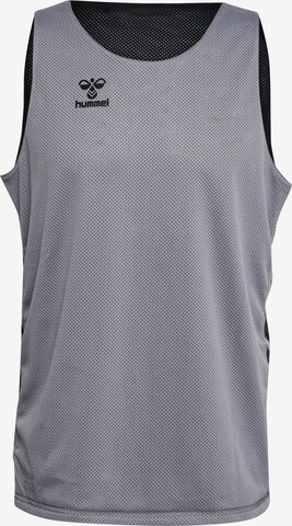 T-Shirt fonctionnel Hummel en gris : devant