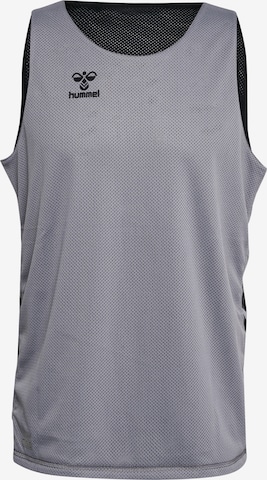 Hummel Sporttop in Grau: Vorderseite