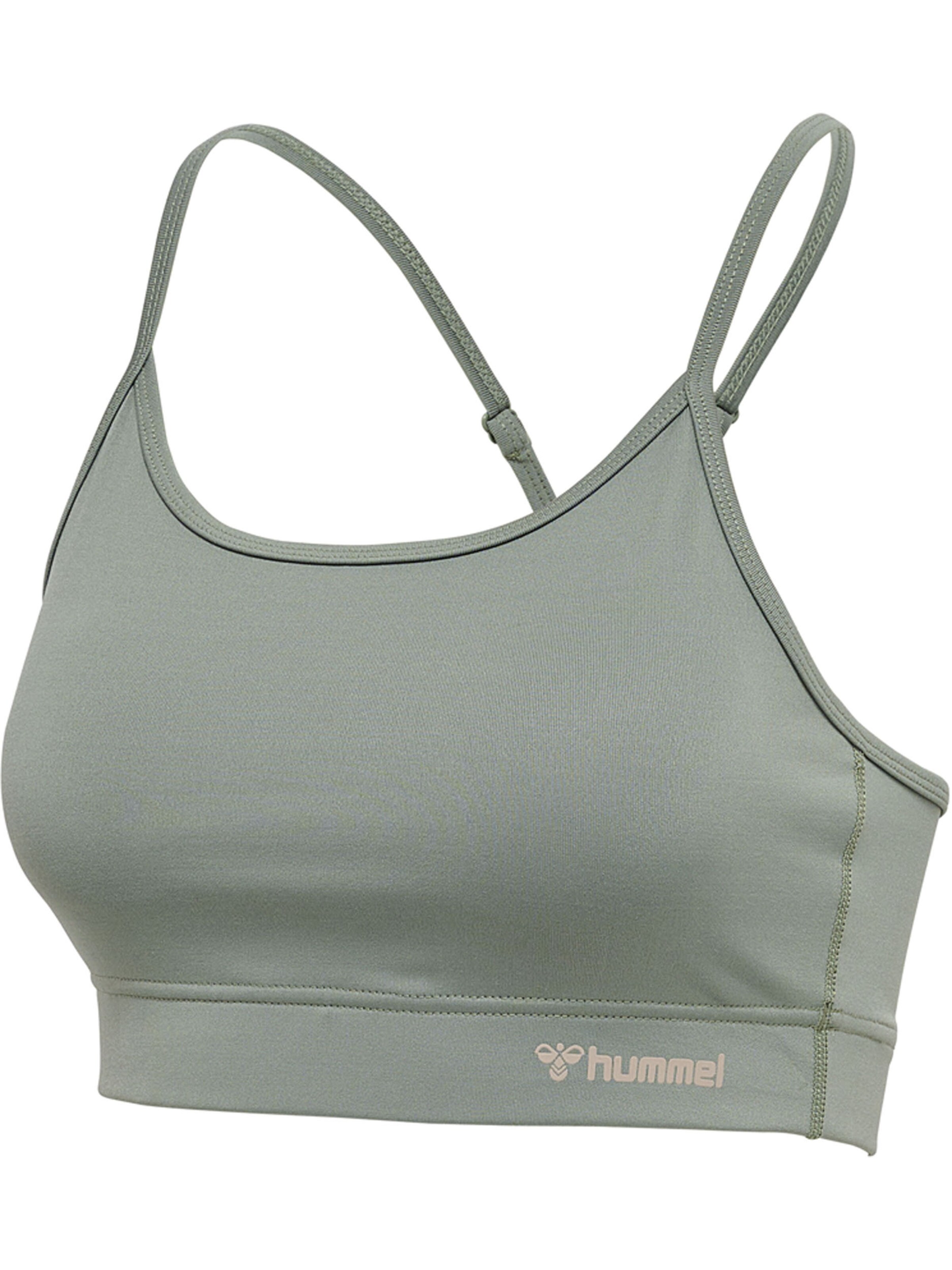 Bustino Reggiseno sportivo di Hummel in verde