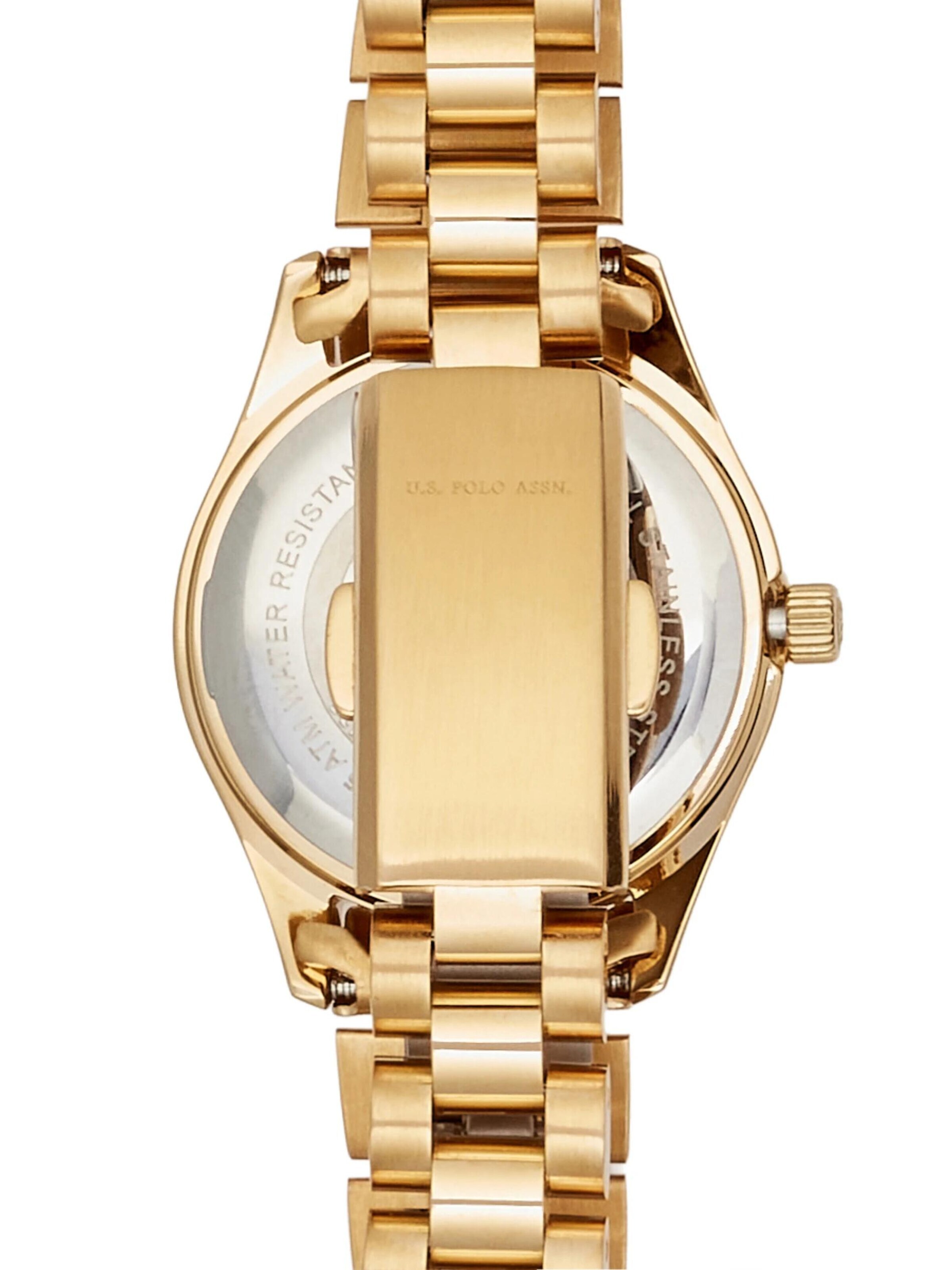 U.S. POLO ASSN. Analog Watch 'Charlotte' in Green