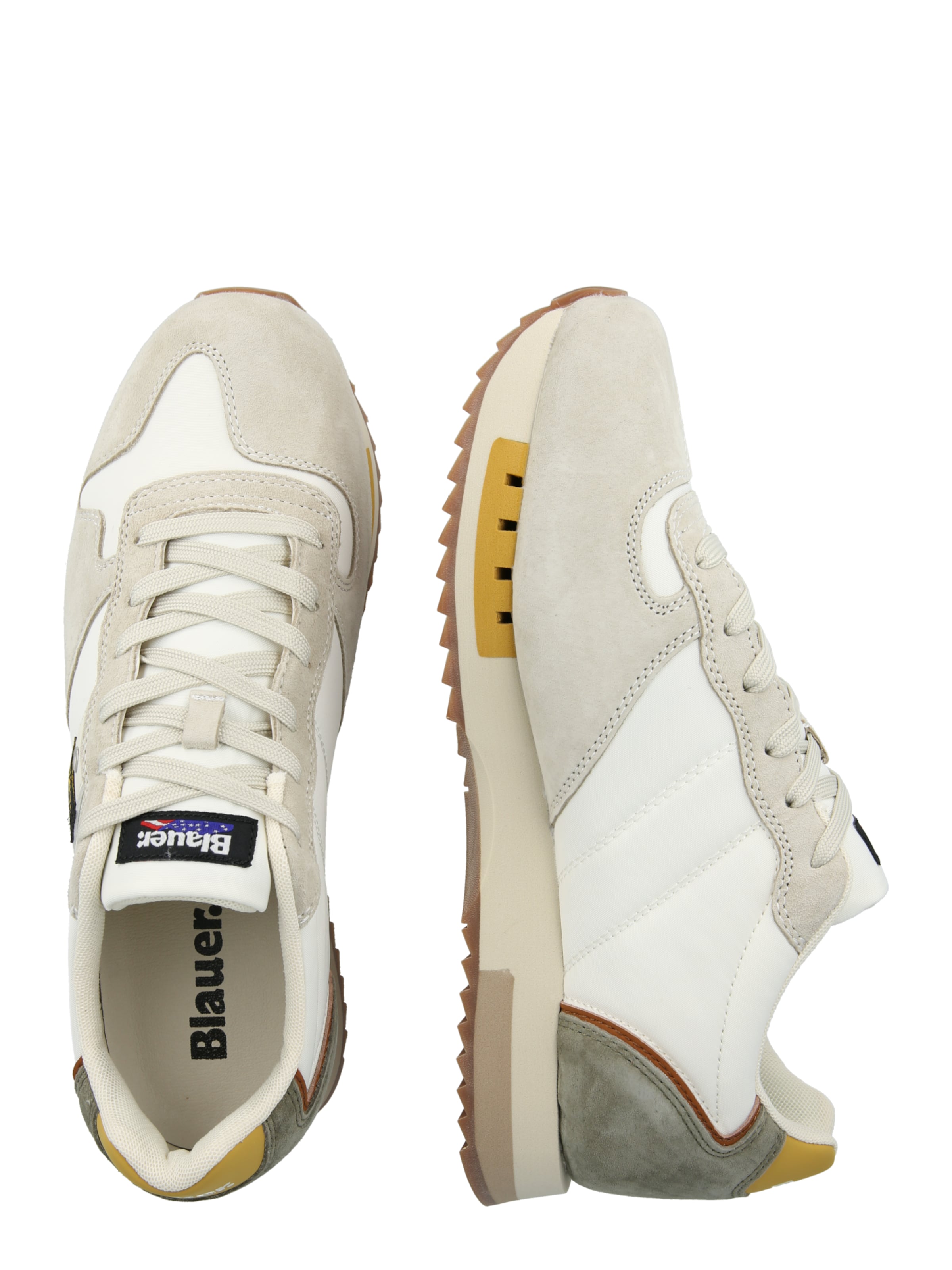 Baskets basses Blauer.USA en beige