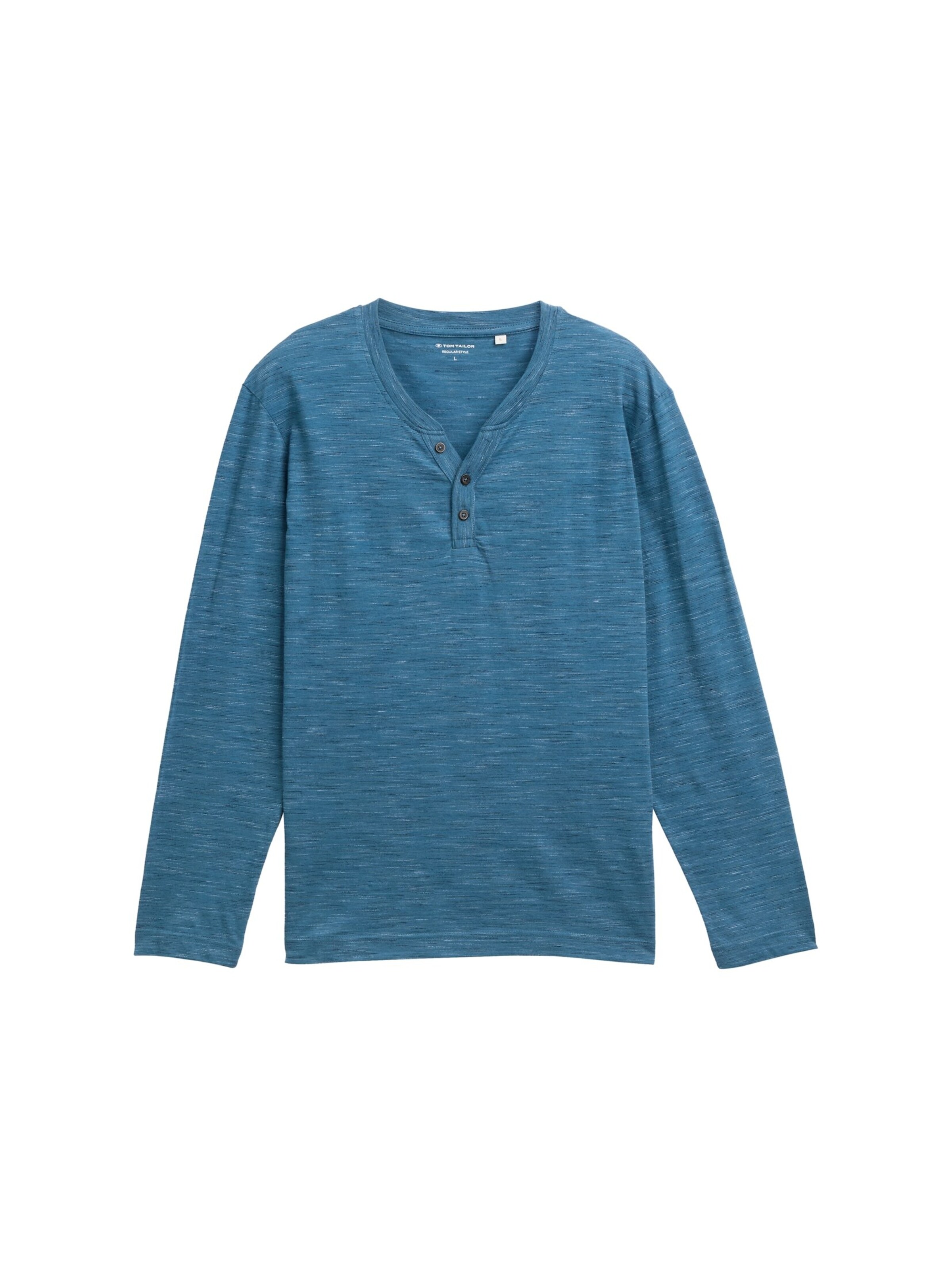 TOM TAILOR Shirt in Blauw: voorkant