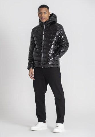 Gianni Kavanagh Winterjas 'Loop' in Zwart