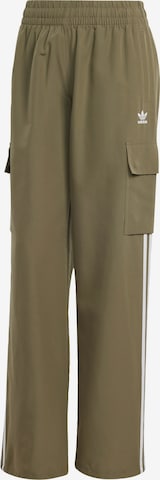Pantaloni cargo 'Adicolor' di ADIDAS ORIGINALS in verde: frontale
