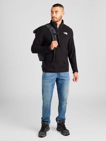 THE NORTH FACE - Pullover desportivo '100 Glacier' em preto