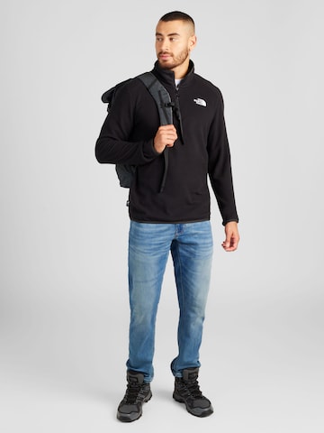 THE NORTH FACE Sportspullover '100 Glacier' i sort