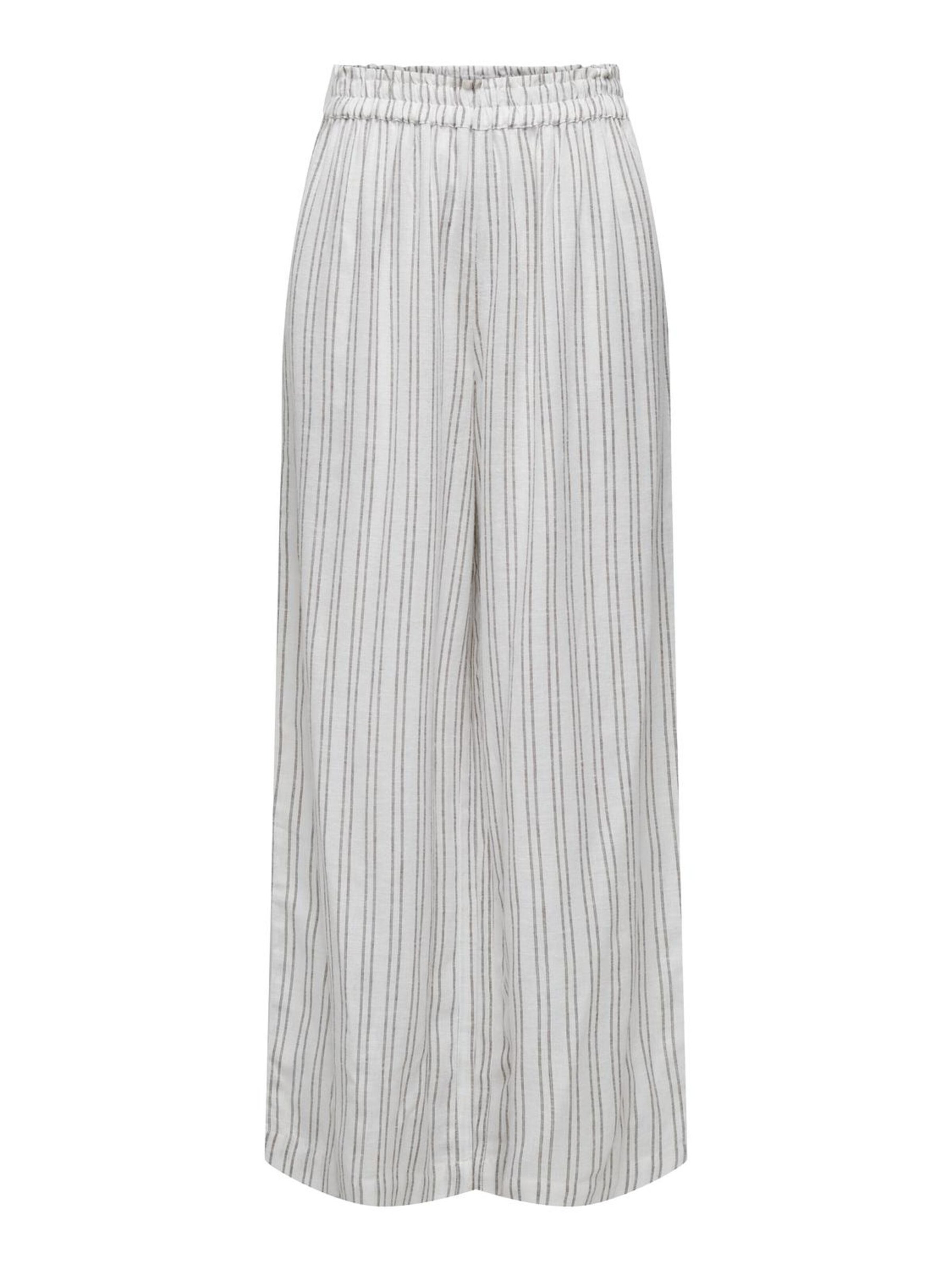 ONLY Wide leg Trousers 'ONLTokyo' in White: front
