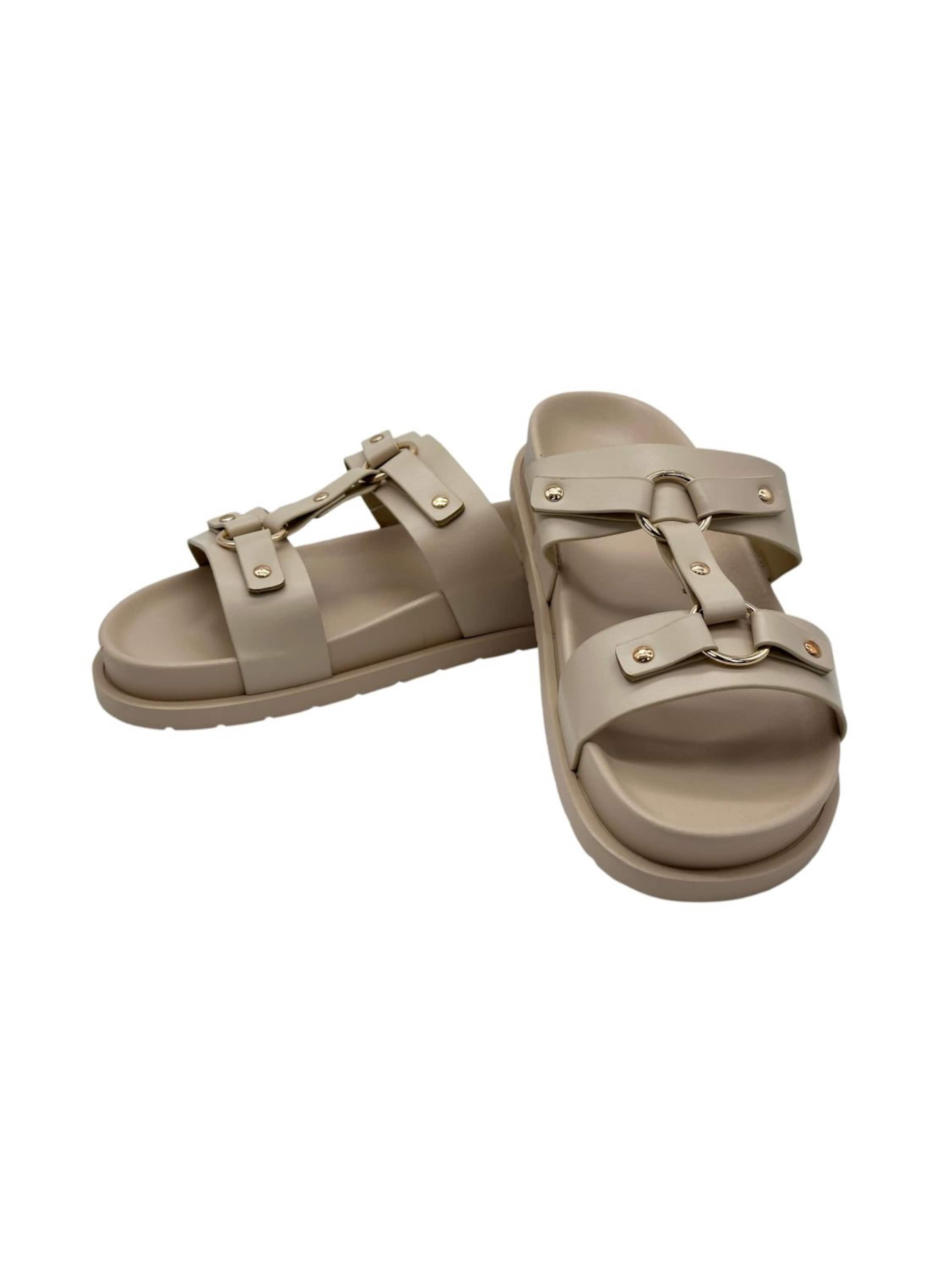 Nowaland Mules in Beige
