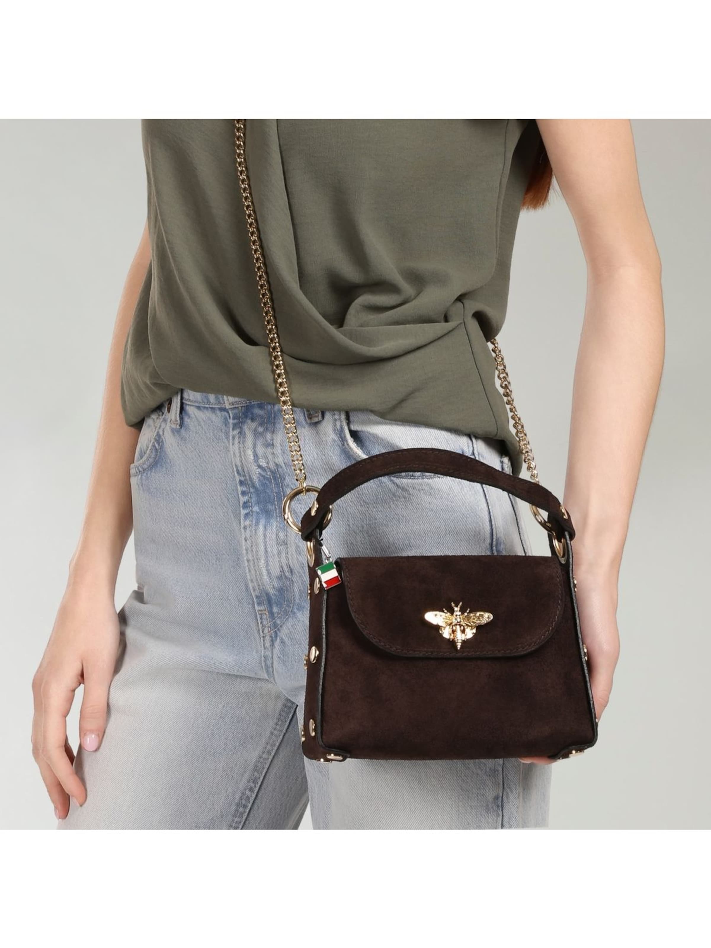 Florence Shoulder Bag in Brown