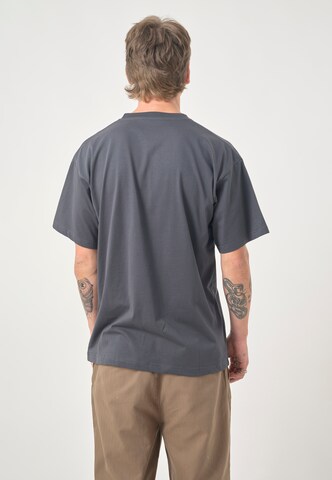Cleptomanicx T-Shirt 'Classic Tee Gull Earth' in Grau