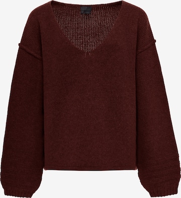 DreiMaster Klassik Sweater 'Classic' in Red: front