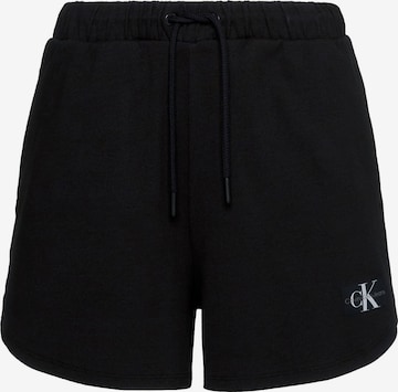 Calvin Klein Jeans - Regular Calças em preto: frente