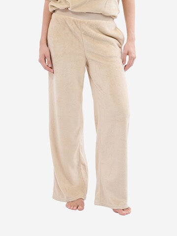 ETAM Pajama Pants 'Hugo' in Beige: front