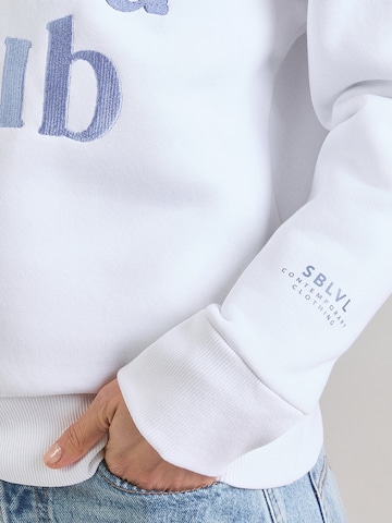 Sublevel Sweatshirt i vit