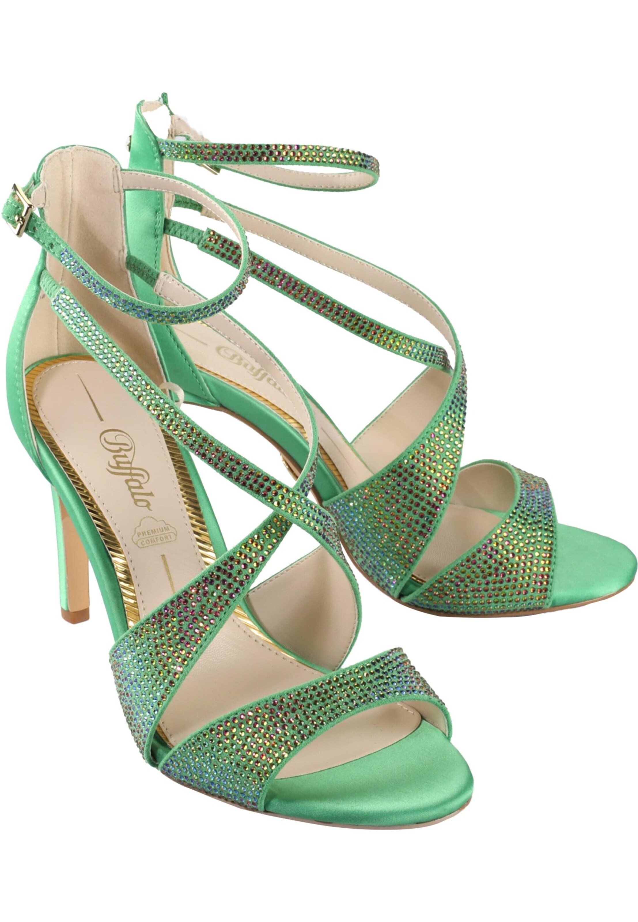 BUFFALO Sandaal in Groen