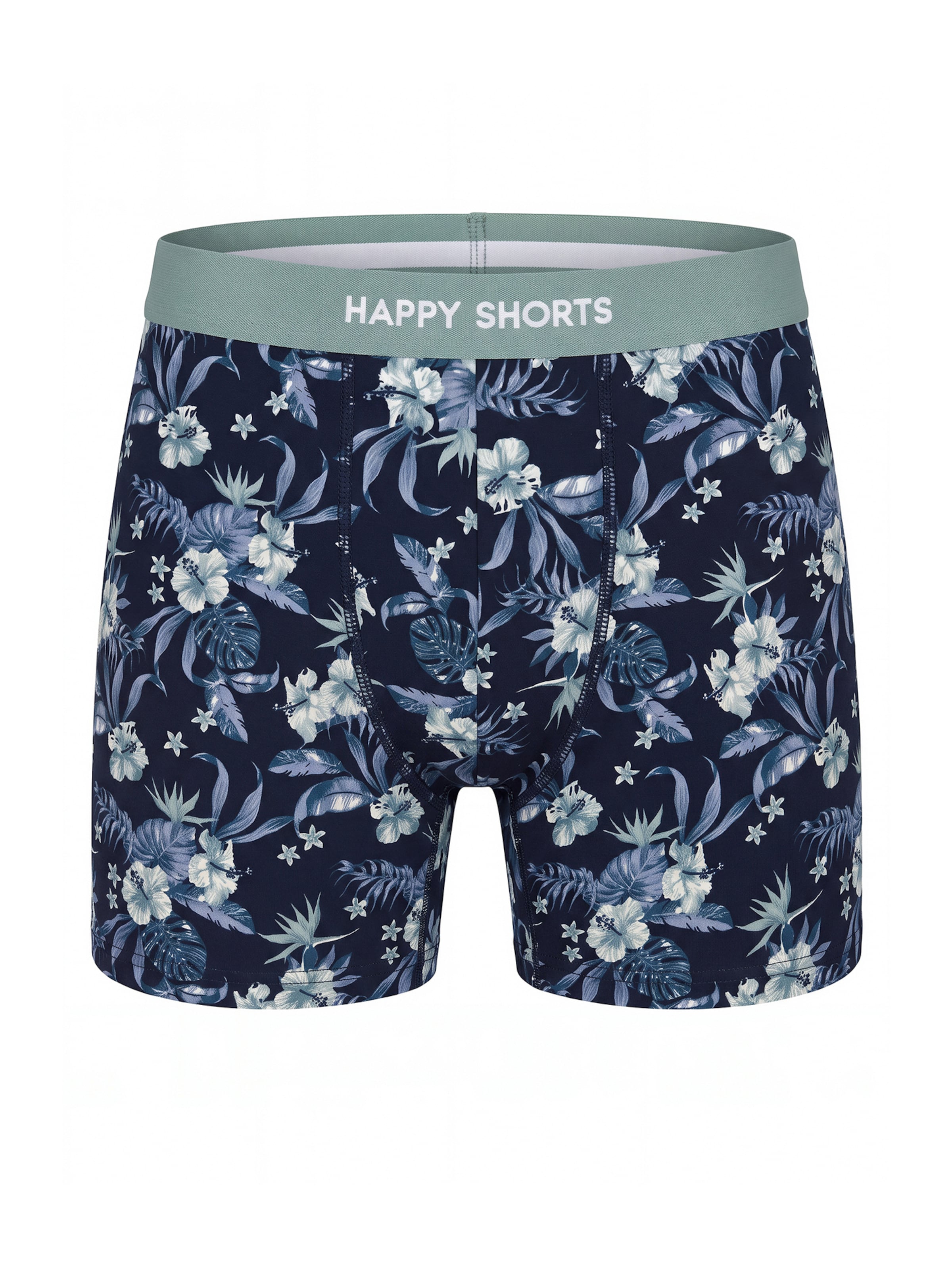 Boxers ' Jersey ' Happy Shorts en bleu