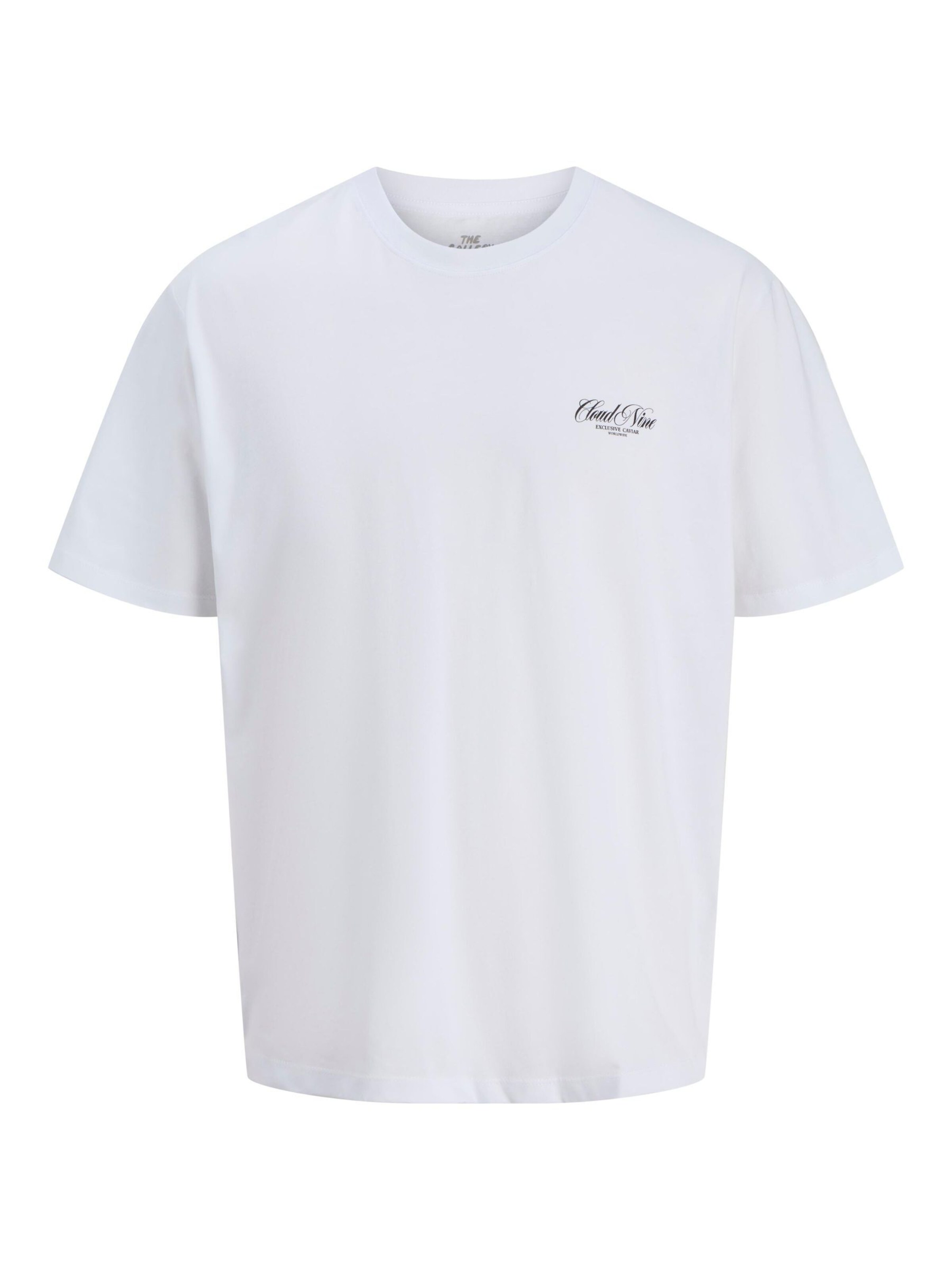 T-Shirt Jack & Jones Plus en blanc : devant