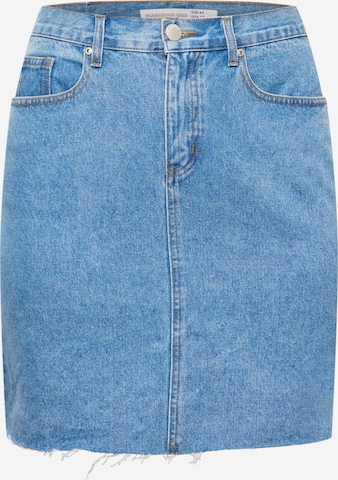 GLAMOROUS CURVE חצאיות בכחול: מלפנים