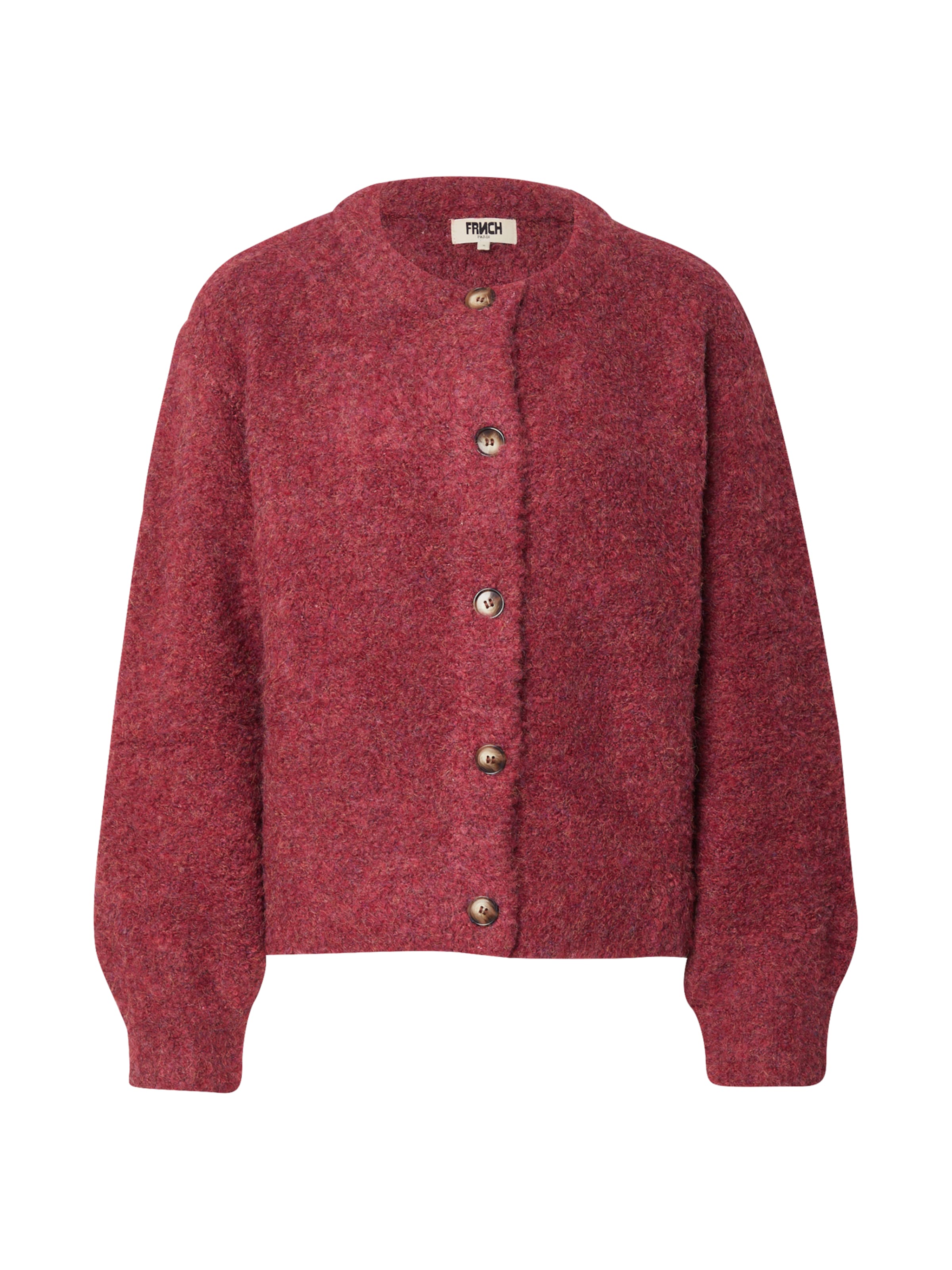 FRNCH PARIS Kardigán - piros: elől