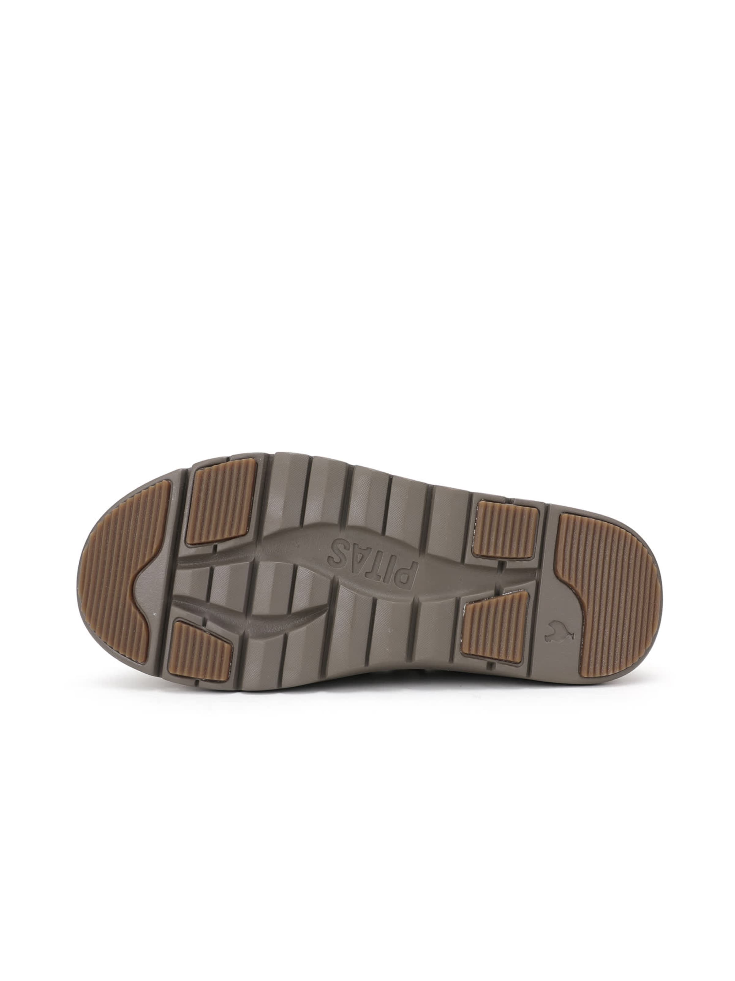 Walk In Pitas Moccasin 'Lyon' in Grey: bottom