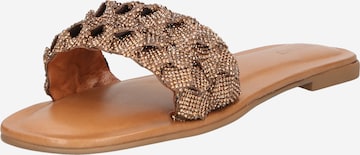 INUOVO Mules in Brown: front