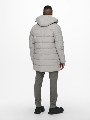 Only & Sons - Abrigo de entretiempo 'Carl' en gris