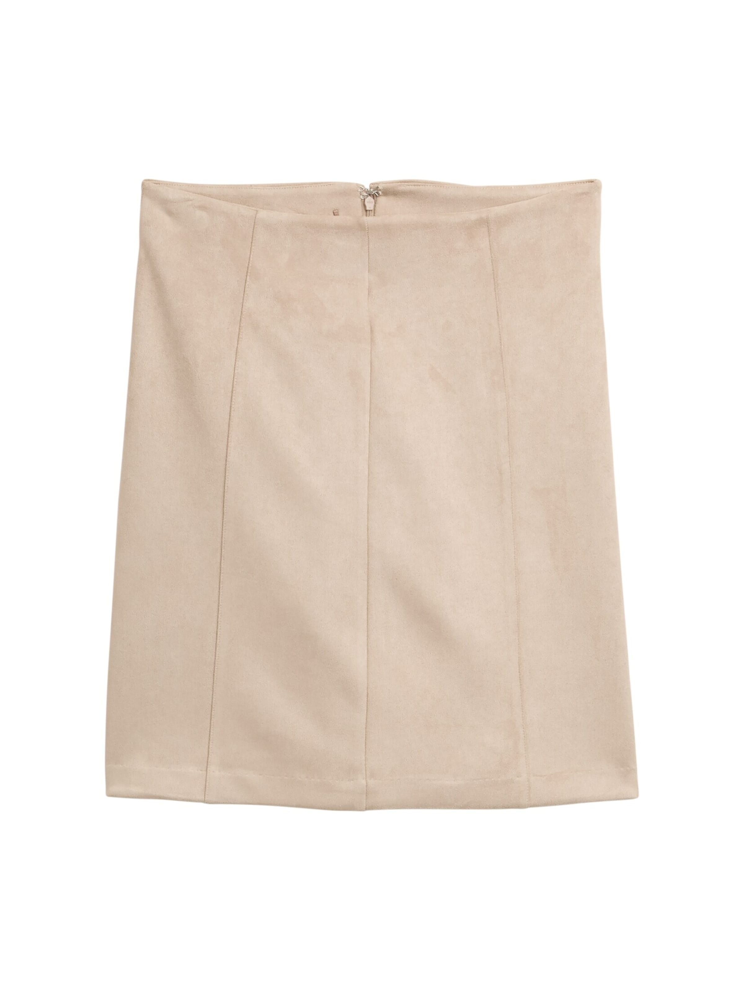 TOM TAILOR Skirt in Beige: front