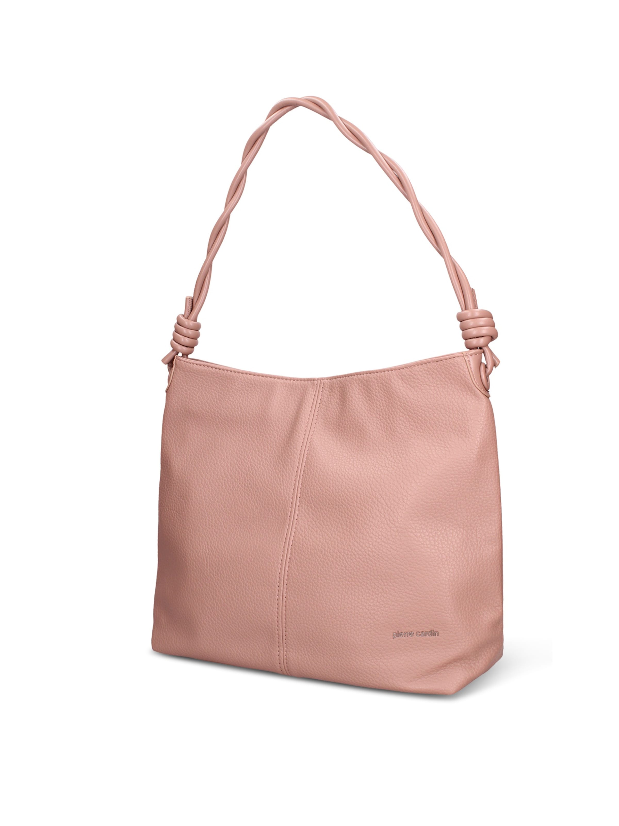 Sac bandoulière PIERRE CARDIN en rose : devant
