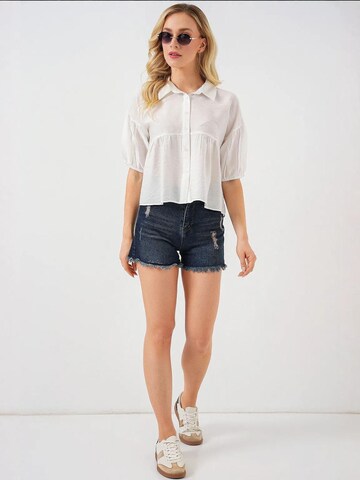 Bigdart Blouse in White