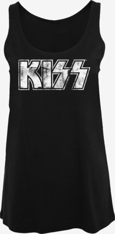 F4NT4STIC Top 'Kiss' in Black: front