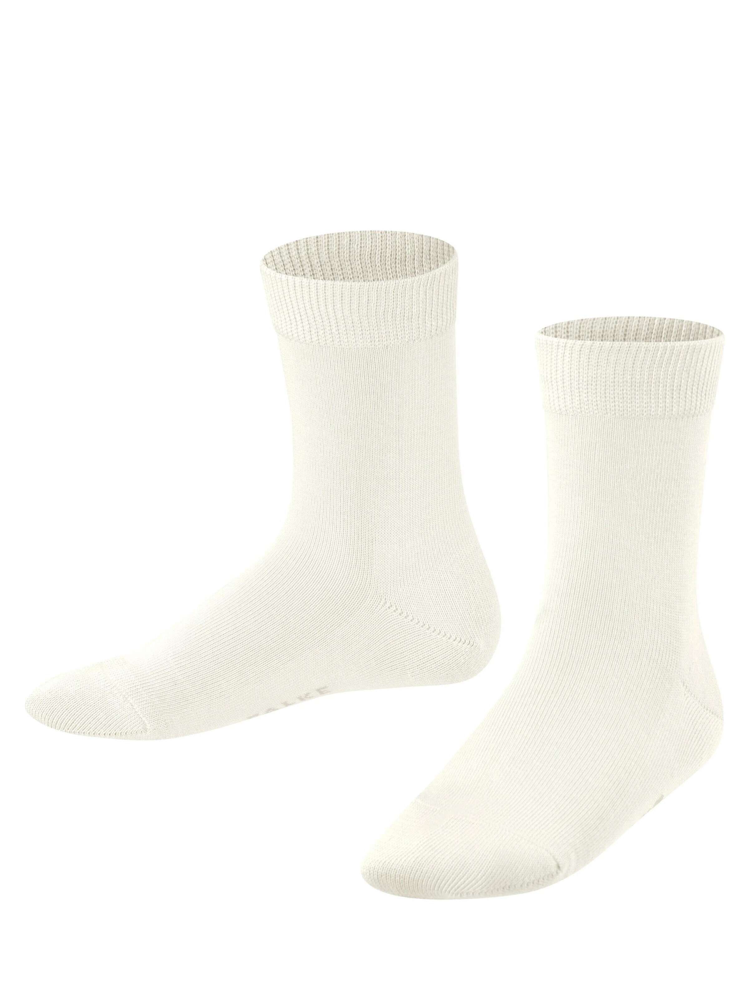 FALKE Socks 'Family' in White: front