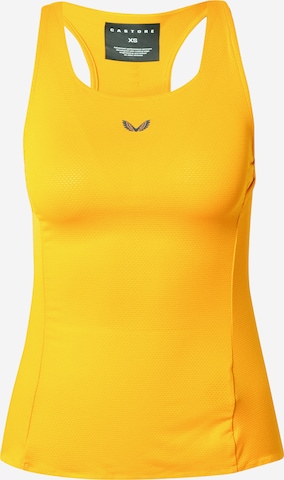 Castore - Top en amarillo: frente