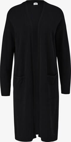 Cardigan s.Oliver BLACK LABEL en noir : devant