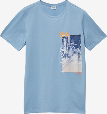 s.Oliver Shirt in Blau: Vorderseite