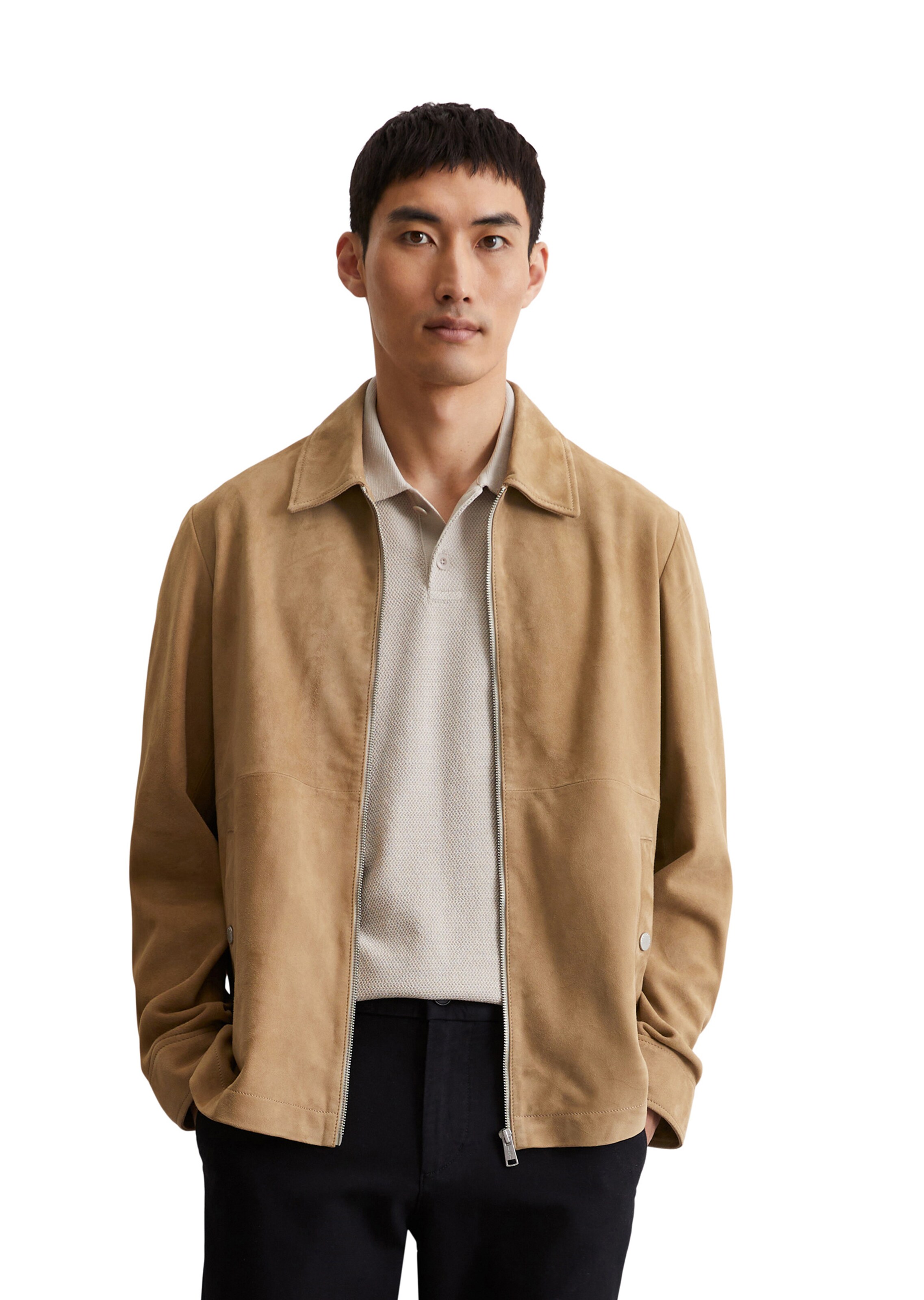 Marc O'Polo Jacke in Beige: Vorderseite