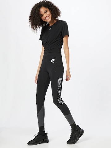 Tricou funcțional 'One Luxe' de la NIKE pe negru