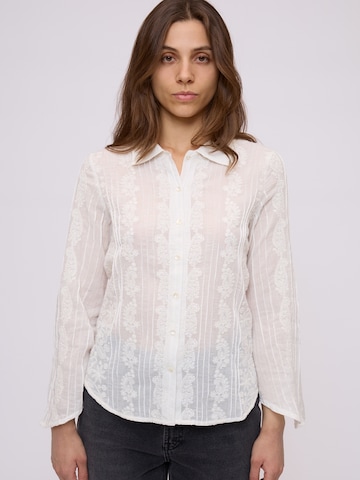 Maglietta ' Thursday Songs ' di Odd Molly in bianco: frontale