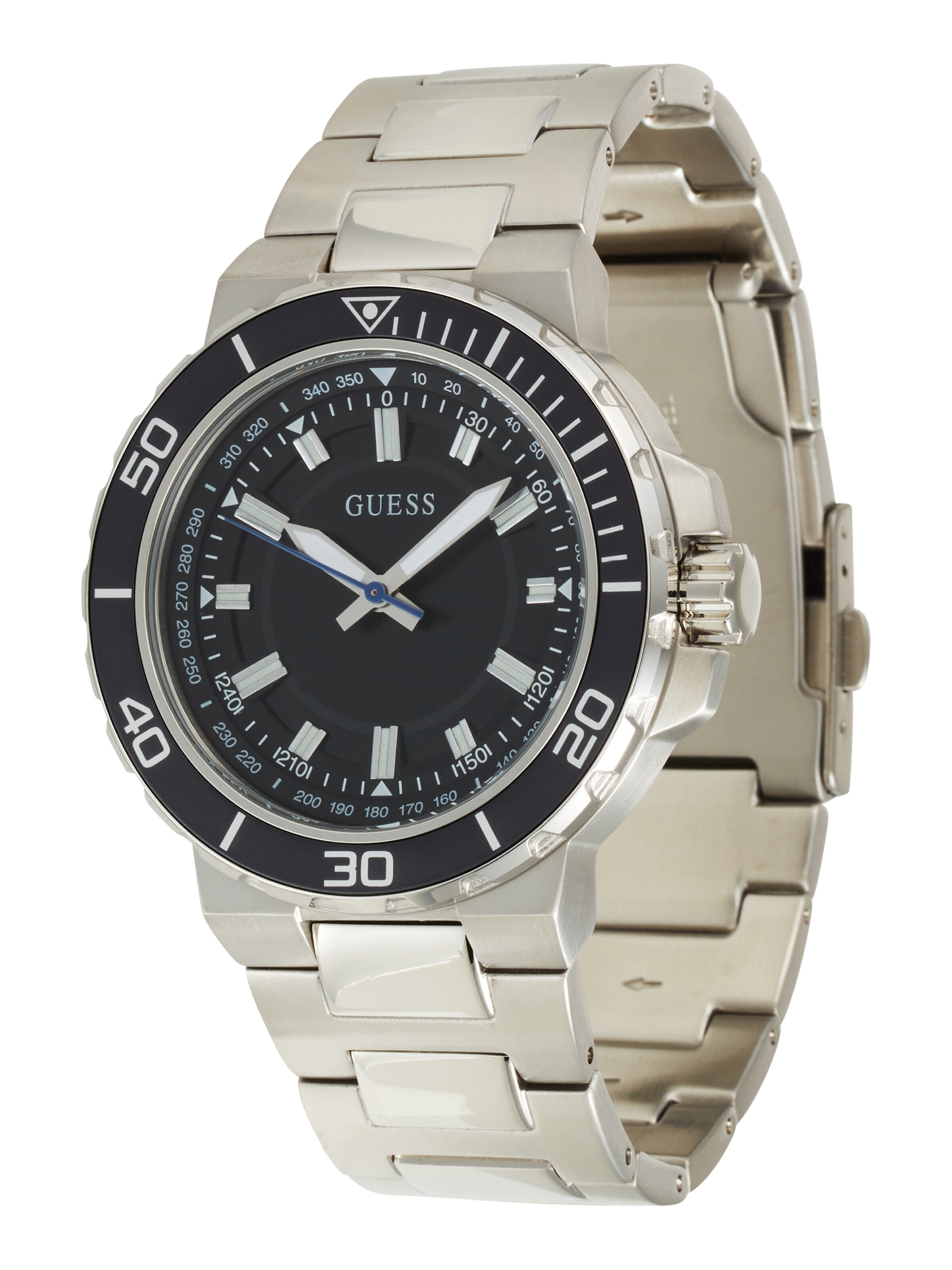 GUESS Uhr in Silber: Vorderseite