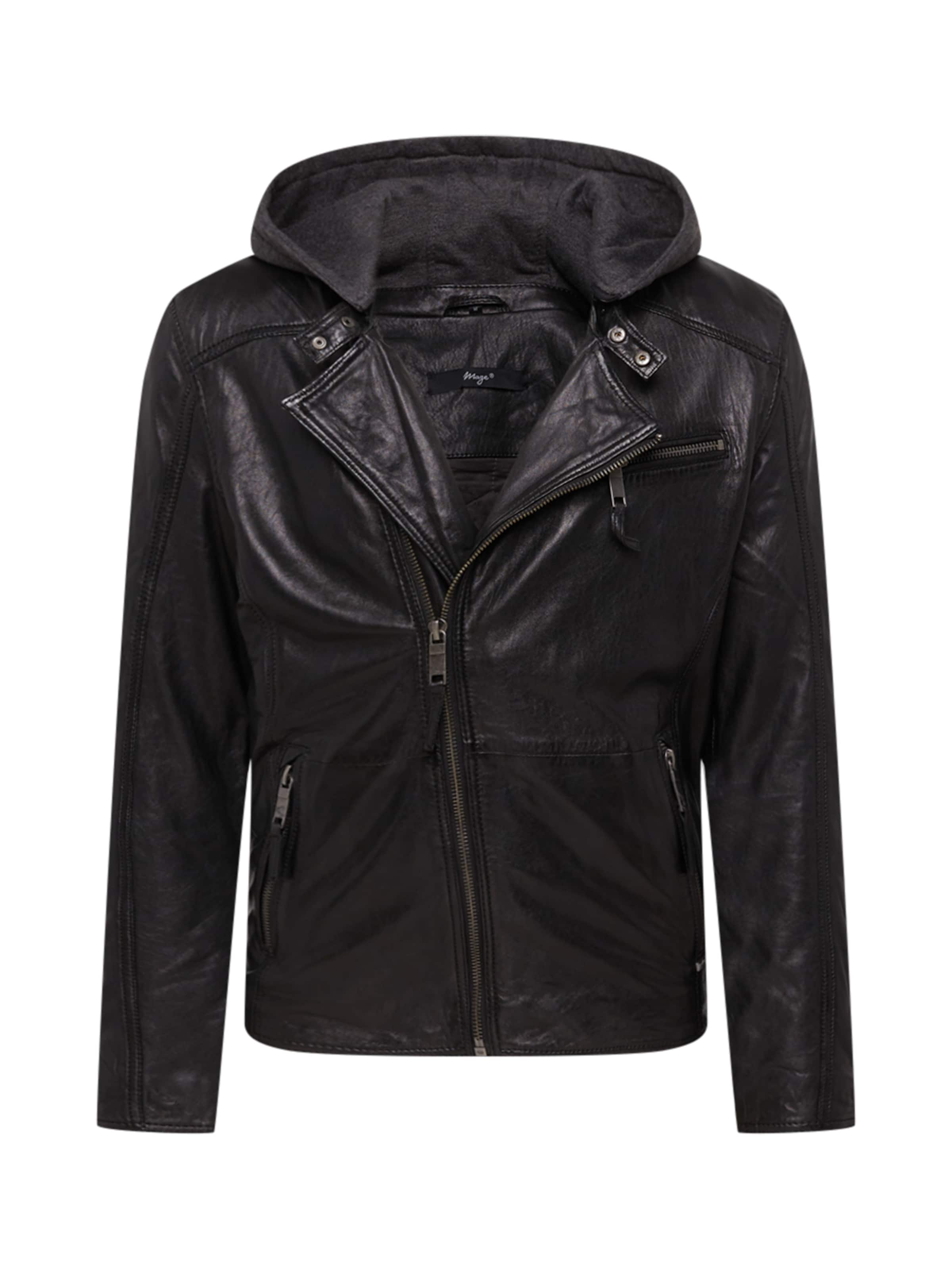 Maze Tussenjas in Zwart: voorkant