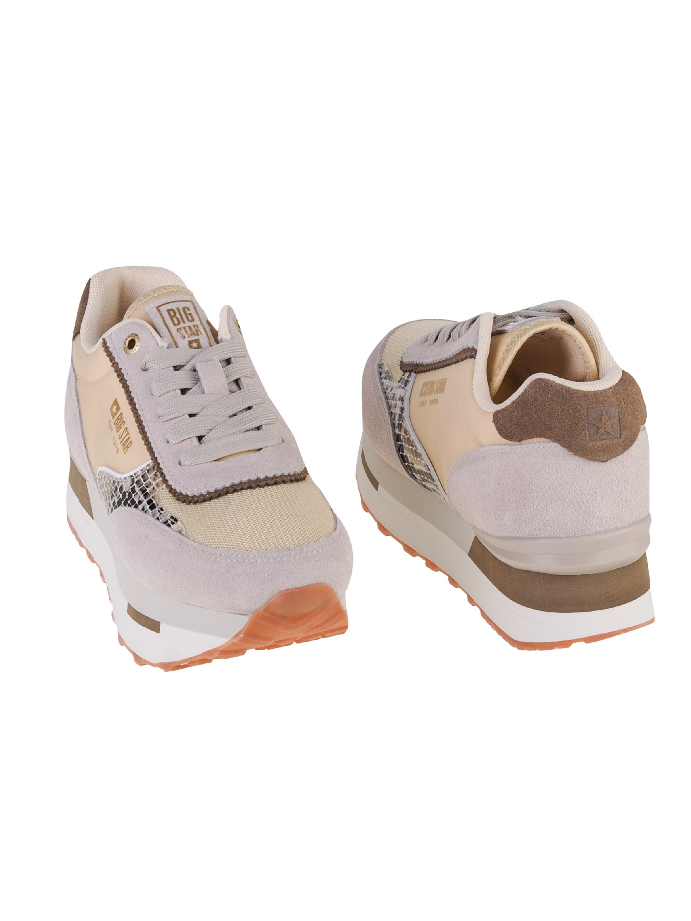 BIG STAR Sneakers 'LL27436' in Beige