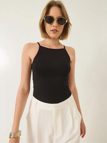 Bianco Lucci Top in Zwart