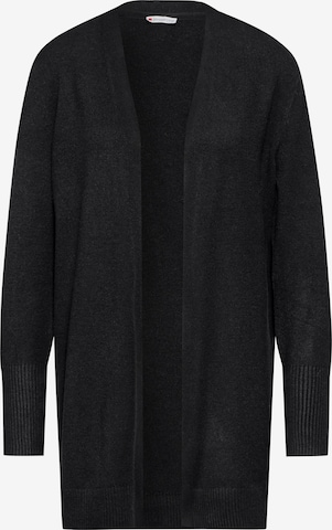 STREET ONE Strickjacke in Schwarz: Vorderseite
