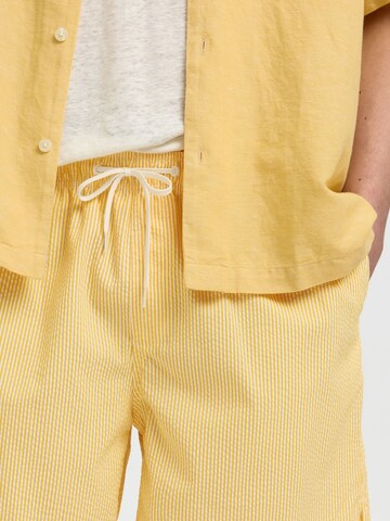 SELECTED Zwemshorts in Geel