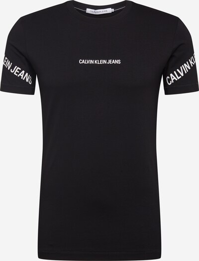Calvin Klein Jeans Tričko - černá / bílá, Produkt