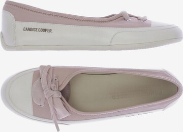 Candice Cooper Flats & Loafers in 38 in Pink: front