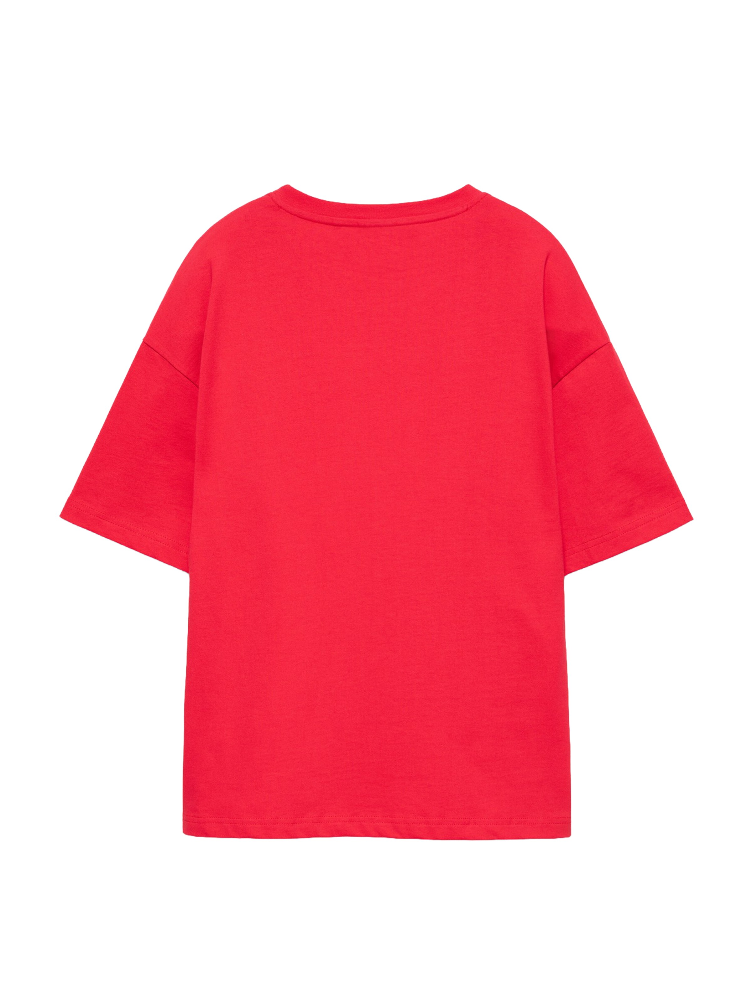 Pull&Bear Póló 'TEXAS' - piros