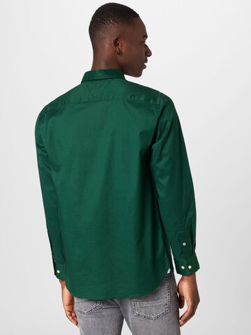 TOMMY HILFIGER Regular fit Overhemd in Groen