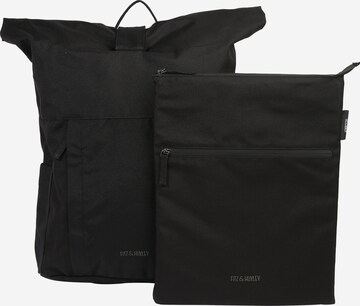 Fitz & Huxley Backpack in Black